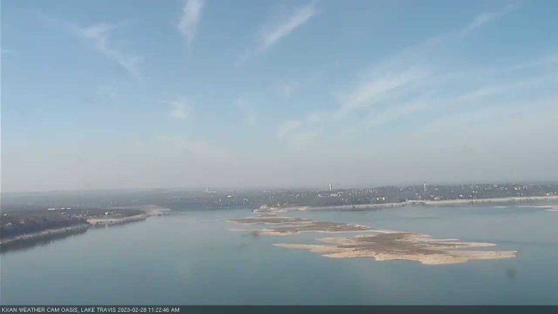 Lake Travis webcam, February 28, 2023 11:25 AM CT
