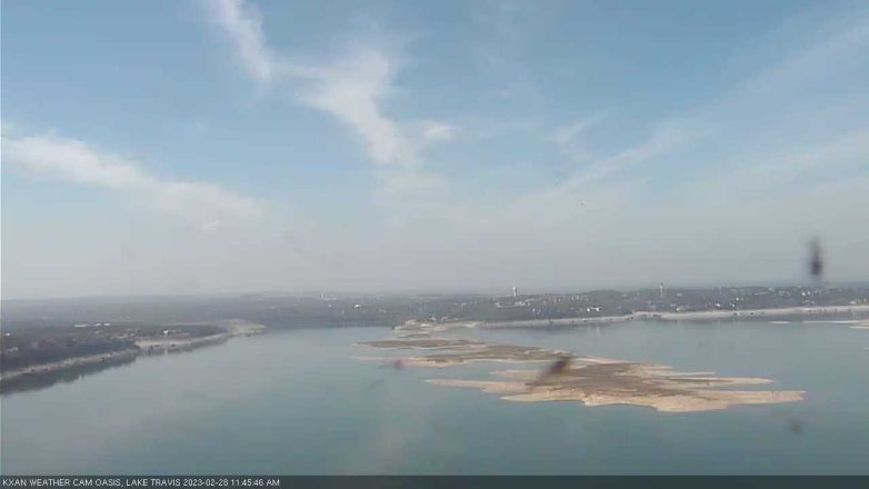 Lake Travis webcam, February 28, 2023 11:45 AM CT