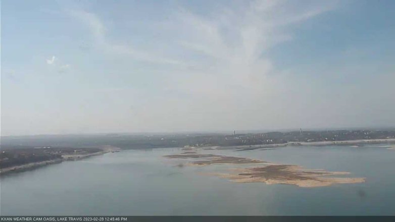 Lake Travis webcam, February 28, 2023 12:45 PM CT