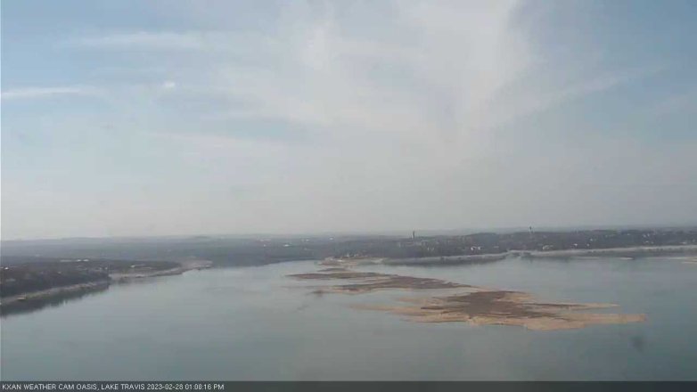 Lake Travis webcam, February 28, 2023 1:00 PM CT
