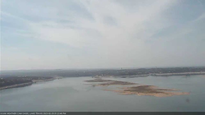 Lake Travis webcam, February 28, 2023 1:25 PM CT