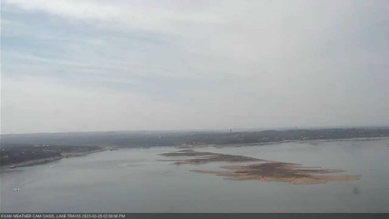 Lake Travis webcam, February 28, 2023 2:00 PM CT