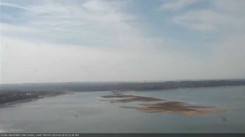Lake Travis webcam, February 28, 2023 2:25 PM CT