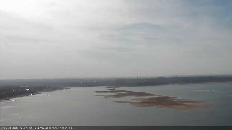 Lake Travis webcam, February 28, 2023 2:45 PM CT