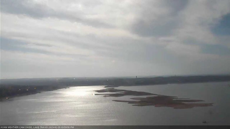 Lake Travis webcam, February 28, 2023 4:00 PM CT