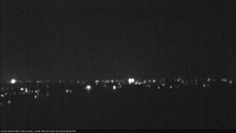 Lake Travis webcam, February 28, 2023 9:00 PM CT