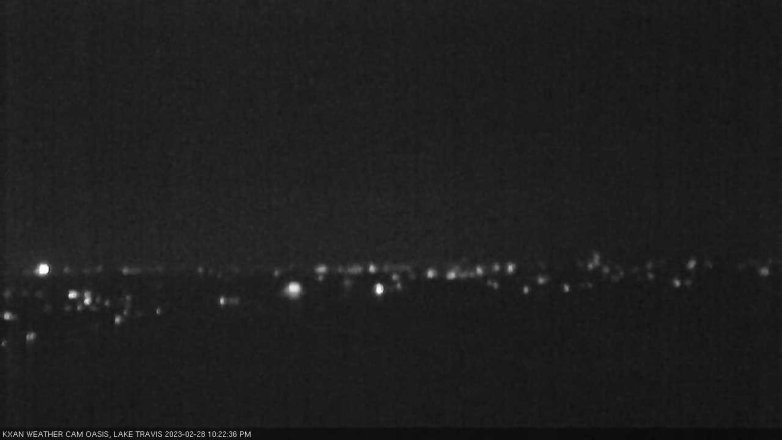 Lake Travis webcam, February 28, 2023 10:25 PM CT