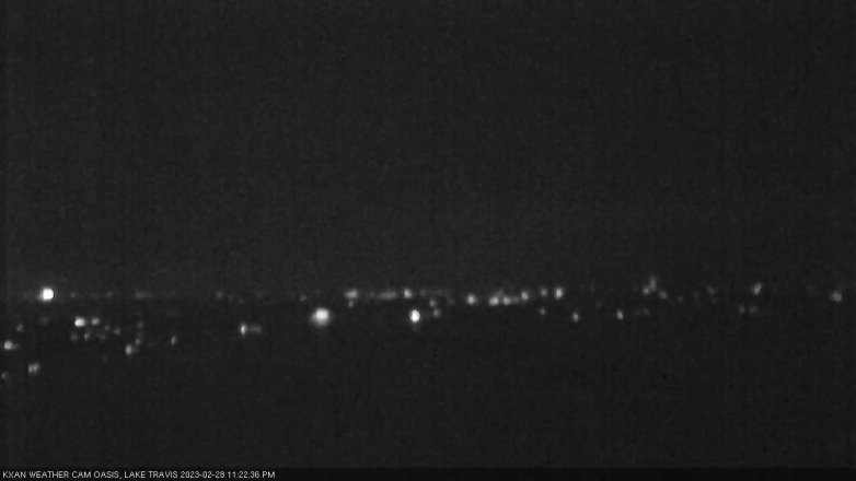 Lake Travis webcam, February 28, 2023 11:25 PM CT