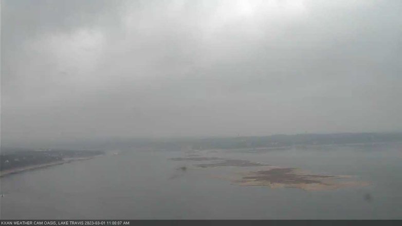 Lake Travis webcam, March 1, 2023 11:00 AM CT