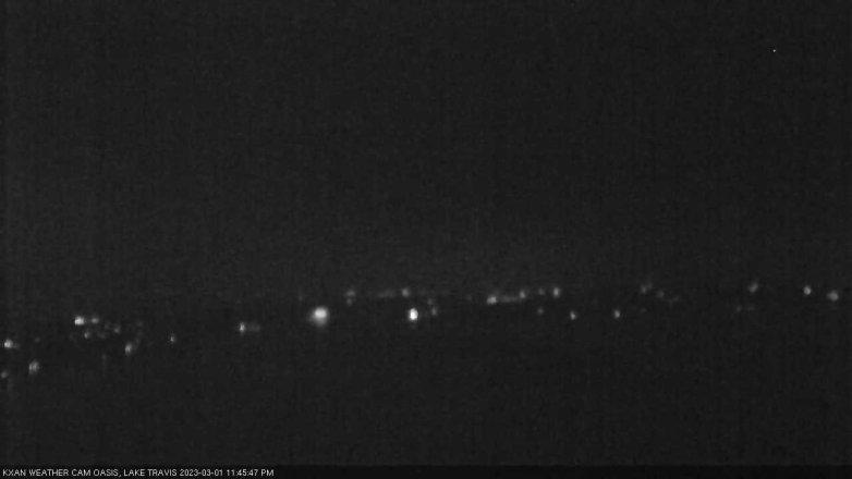 Lake Travis webcam, March 1, 2023 11:45 PM CT