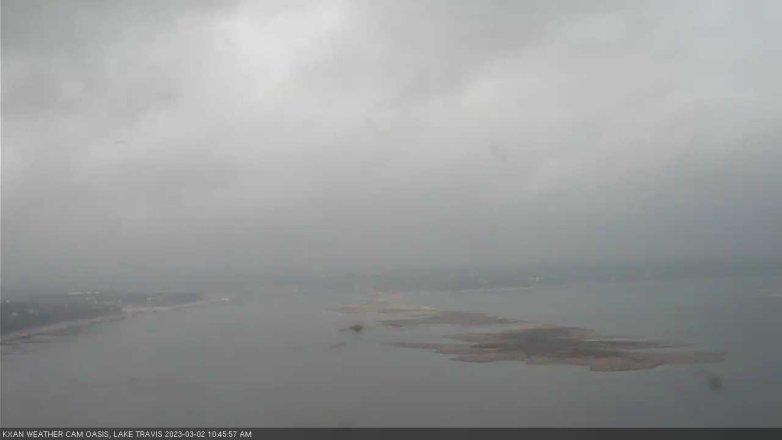 Lake Travis webcam, March 2, 2023 10:45 AM CT