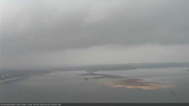 Lake Travis webcam, March 2, 2023 11:00 AM CT
