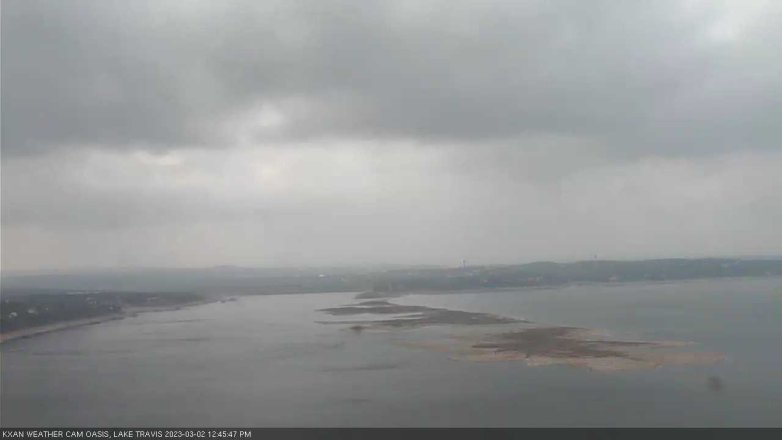 Lake Travis webcam, March 2, 2023 12:45 PM CT