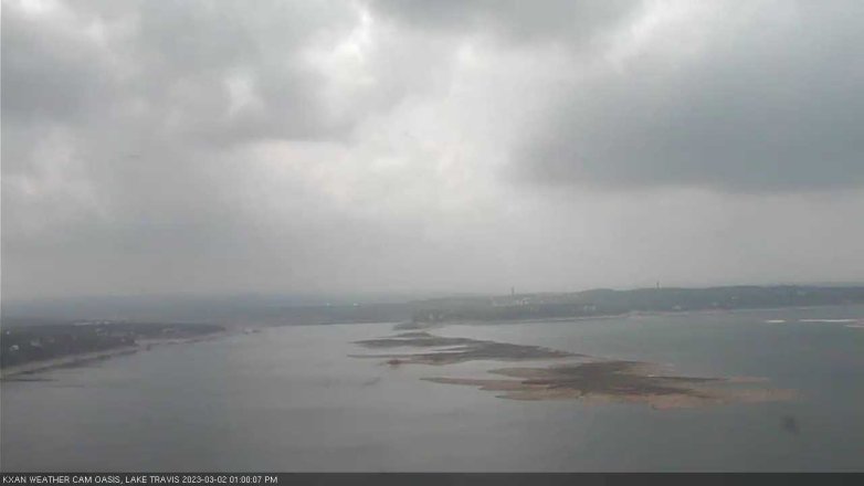 Lake Travis webcam, March 2, 2023 1:00 PM CT