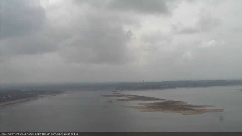 Lake Travis webcam, March 2, 2023 2:00 PM CT