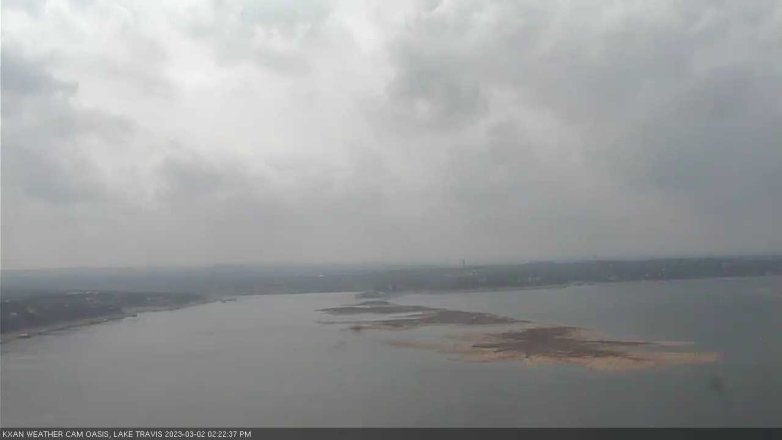 Lake Travis webcam, March 2, 2023 2:25 PM CT