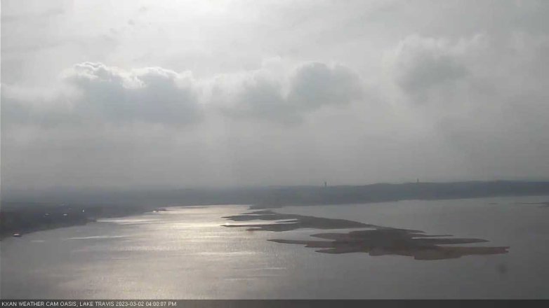 Lake Travis webcam, March 2, 2023 4:00 PM CT