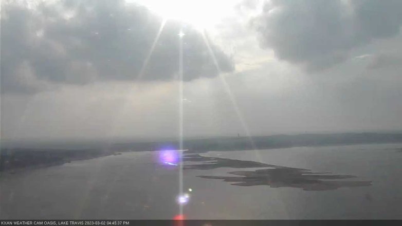 Lake Travis webcam, March 2, 2023 4:45 PM CT
