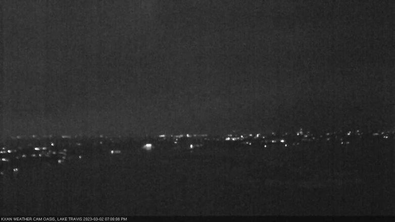 Lake Travis webcam, March 2, 2023 7:00 PM CT