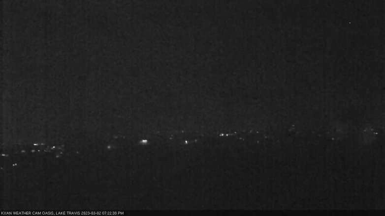 Lake Travis webcam, March 2, 2023 7:25 PM CT