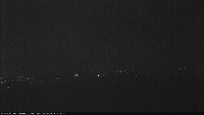 Lake Travis webcam, March 2, 2023 7:45 PM CT