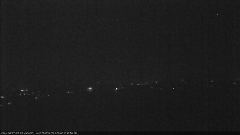 Lake Travis webcam, March 2, 2023 11:45 PM CT