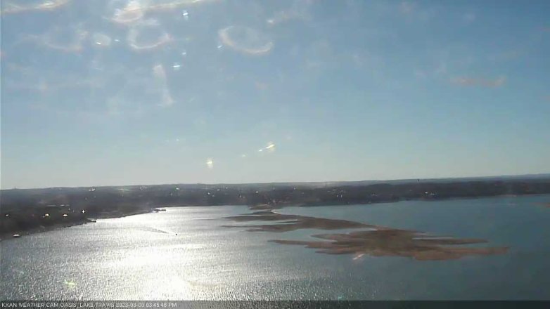 Lake Travis webcam, March 3, 2023 3:45 PM CT