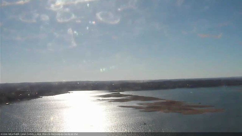 Lake Travis webcam, March 3, 2023 4:00 PM CT