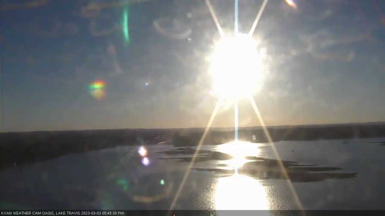 Lake Travis webcam, March 3, 2023 5:45 PM CT