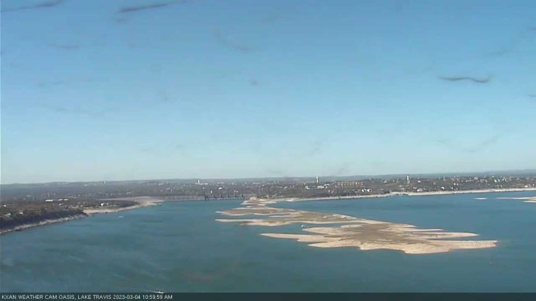 Lake Travis webcam, March 4, 2023 11:00 AM CT