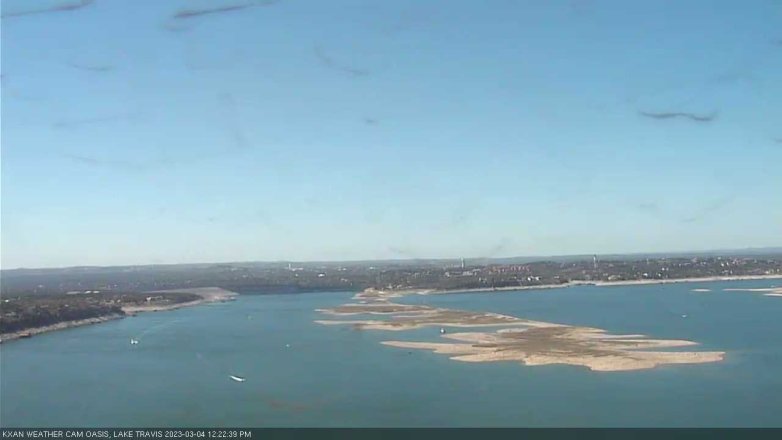 Lake Travis webcam, March 4, 2023 12:25 PM CT