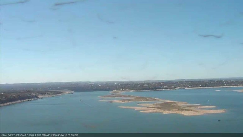 Lake Travis webcam, March 4, 2023 1:00 PM CT