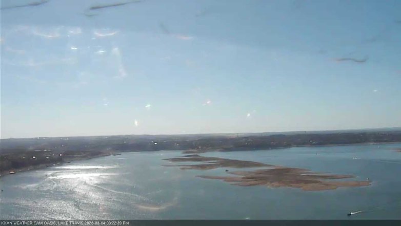 Lake Travis webcam, March 4, 2023 3:25 PM CT