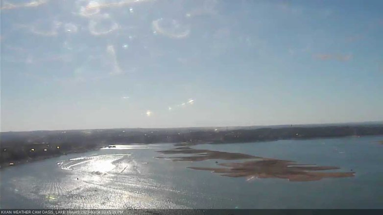 Lake Travis webcam, March 4, 2023 3:45 PM CT
