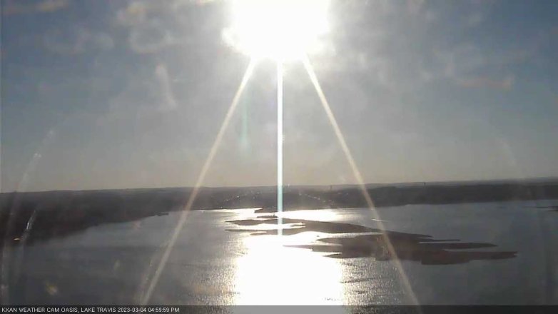 Lake Travis webcam, March 4, 2023 5:00 PM CT