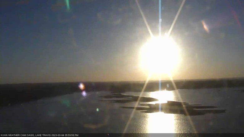 Lake Travis webcam, March 4, 2023 6:00 PM CT