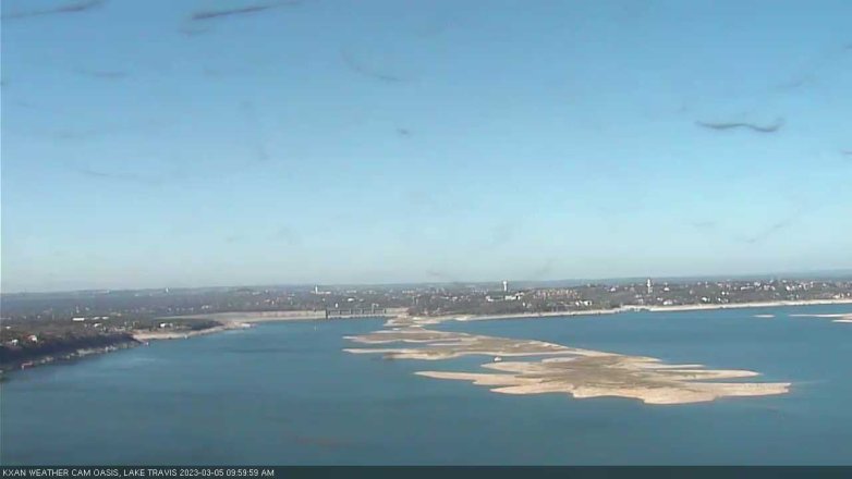 Lake Travis webcam, March 5, 2023 10:00 AM CT