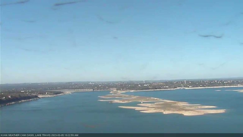 Lake Travis webcam, March 5, 2023 10:25 AM CT