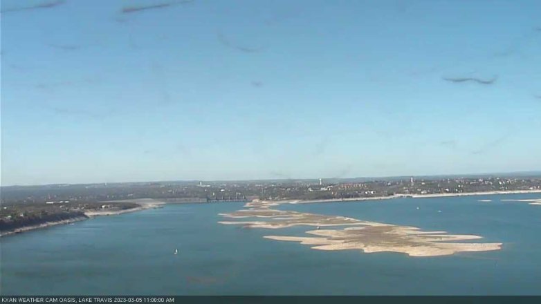 Lake Travis webcam, March 5, 2023 11:00 AM CT