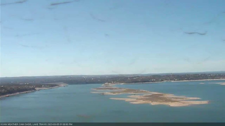 Lake Travis webcam, March 5, 2023 1:00 PM CT