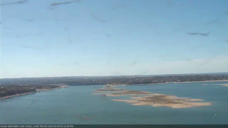 Lake Travis webcam, March 5, 2023 1:25 PM CT