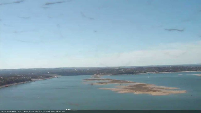 Lake Travis webcam, March 5, 2023 1:45 PM CT