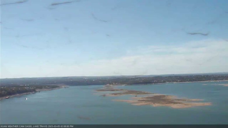 Lake Travis webcam, March 5, 2023 2:00 PM CT