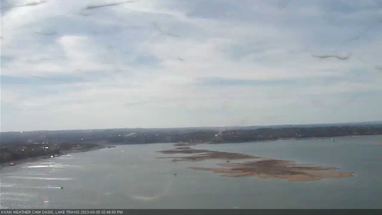 Lake Travis webcam, March 5, 2023 2:45 PM CT