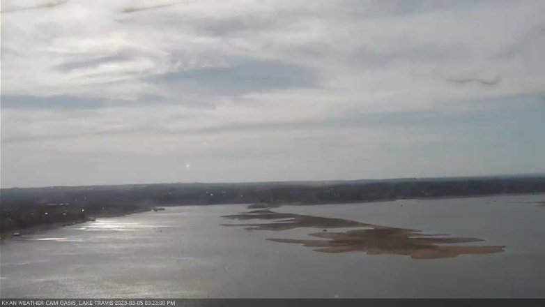 Lake Travis webcam, March 5, 2023 3:25 PM CT