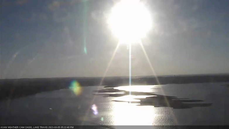Lake Travis webcam, March 5, 2023 5:25 PM CT