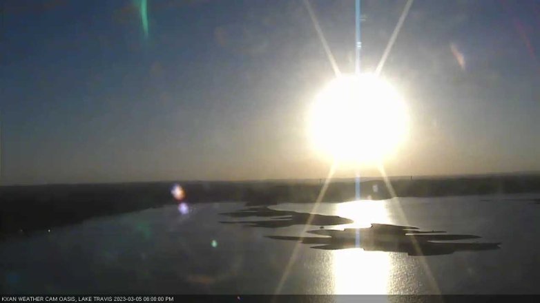 Lake Travis webcam, March 5, 2023 6:00 PM CT