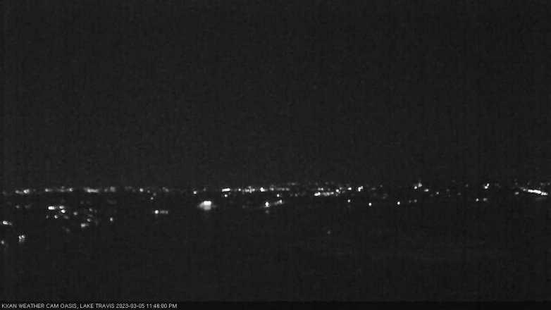 Lake Travis webcam, March 5, 2023 11:45 PM CT