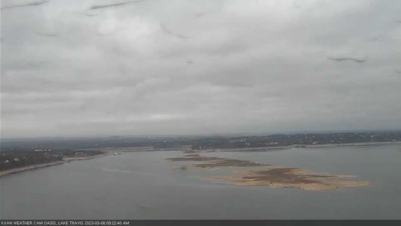Lake Travis webcam, March 6, 2023 9:25 AM CT