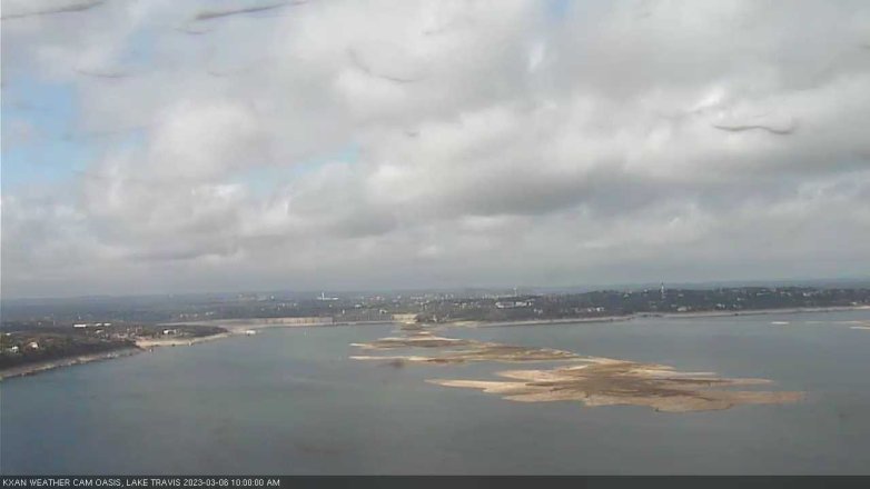 Lake Travis webcam, March 6, 2023 10:00 AM CT